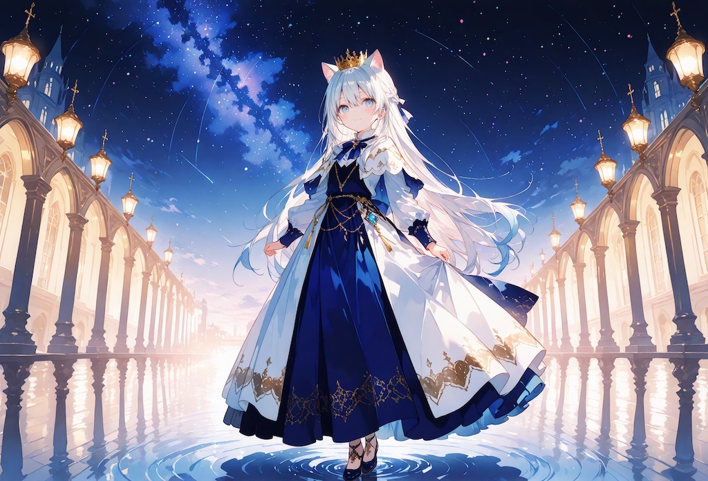 回廊に響く月光の足音