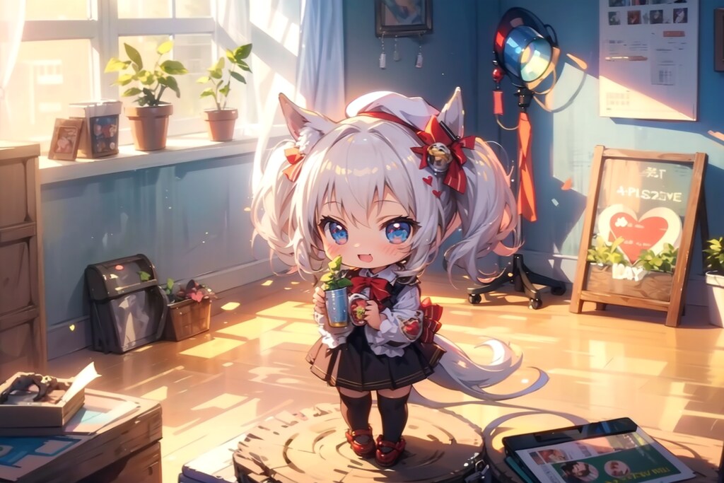 ウマちびちゃんの部屋。