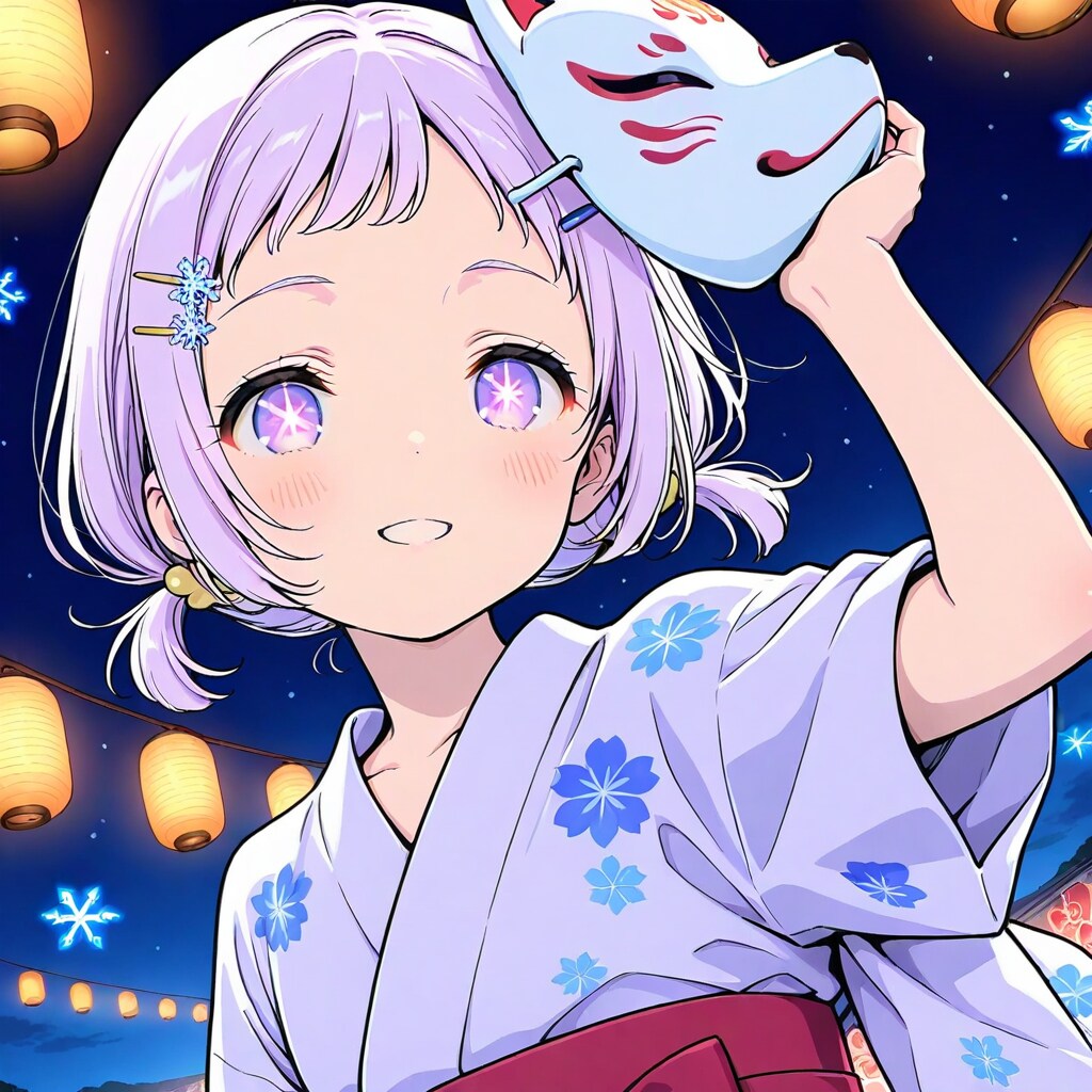 キツネのお面♡ | の人気AIイラスト・グラビア