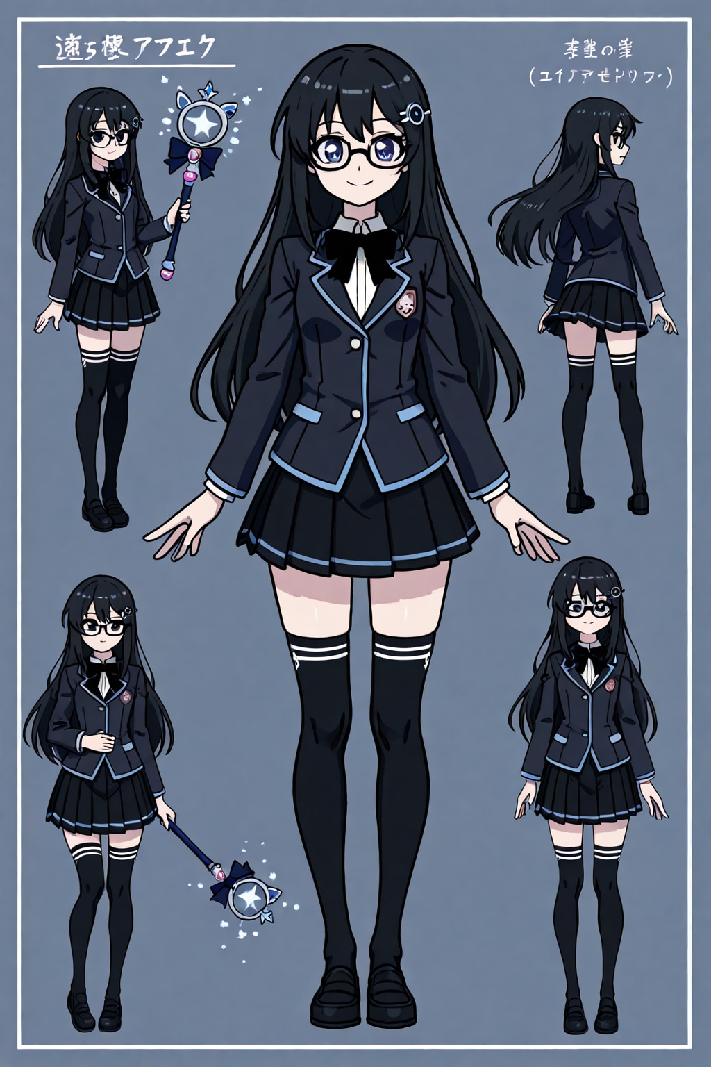 魔法少女変身前後試行錯誤（1人しかいない…）