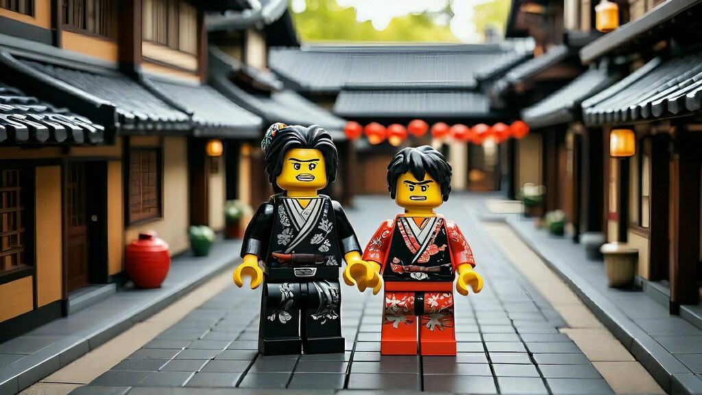 レゴ侍、見參。