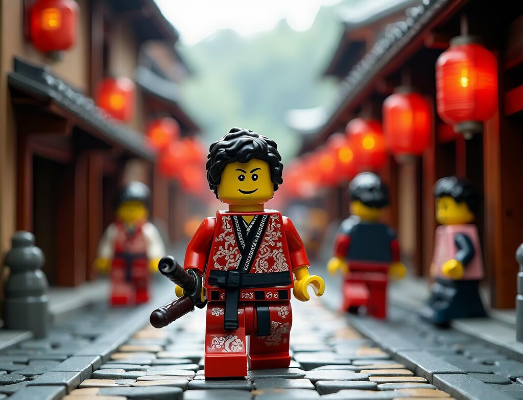 レゴ侍、見參。