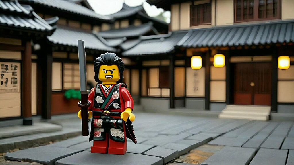 レゴ侍、見參。