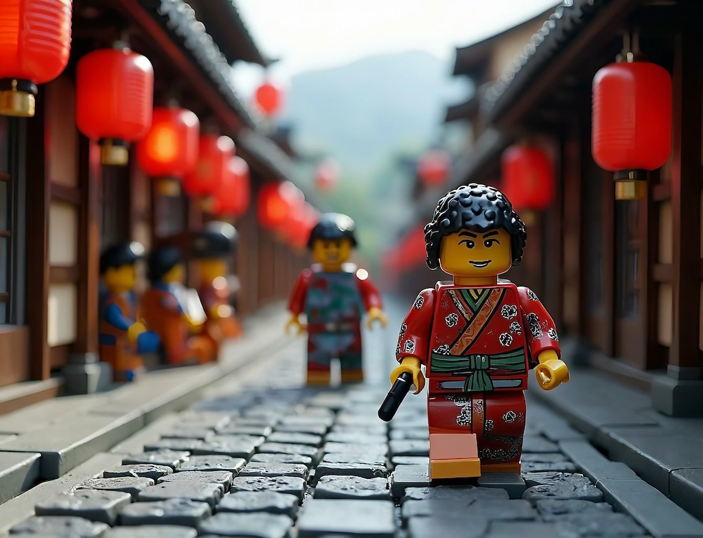 レゴ侍、見參。