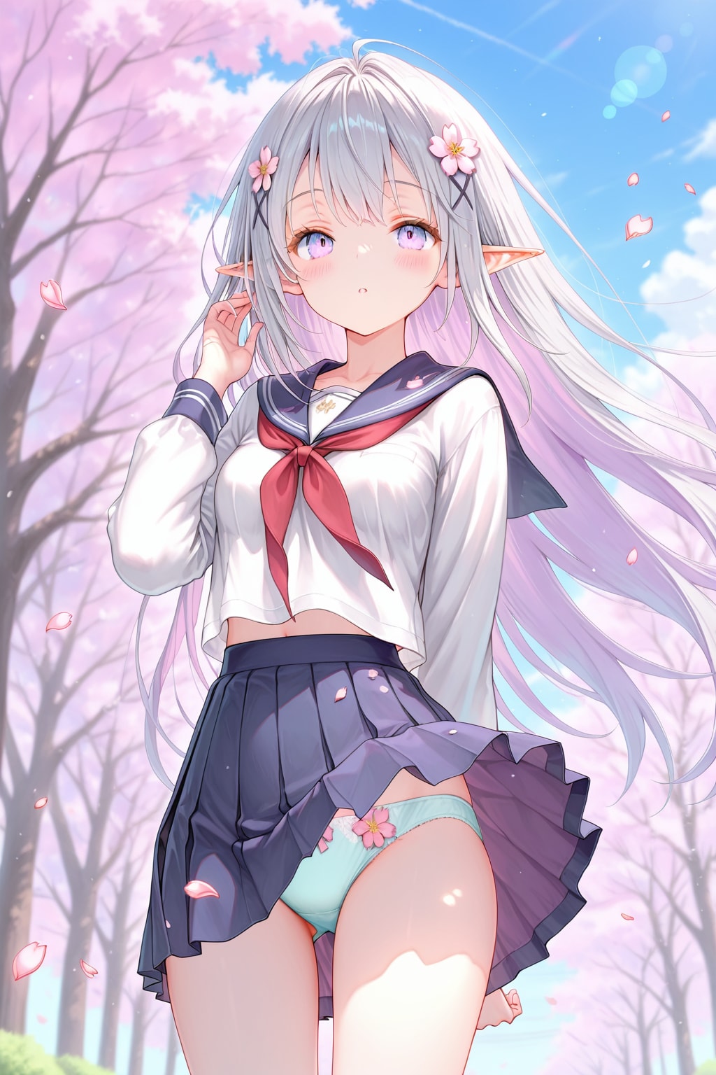 風のいたずら