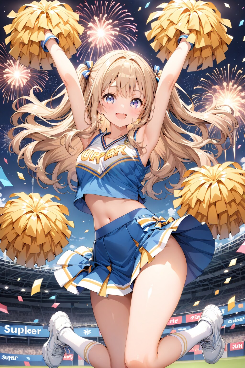 美少女チアガール | の人気AIイラスト・グラビア