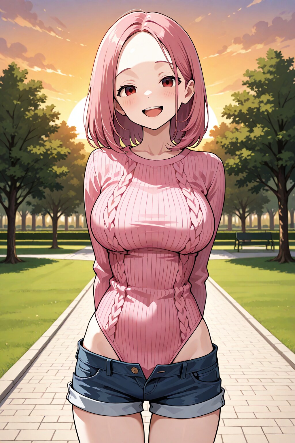 レオタードショーパン(LILY)