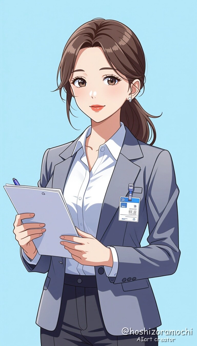 社内マニュアルの守護者 - Guardian of the company's internal manuals | の人気AIイラスト・グラビア