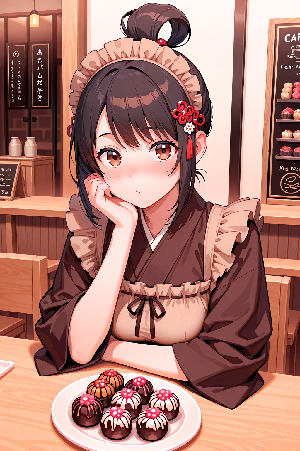 和風なメイドカフェ