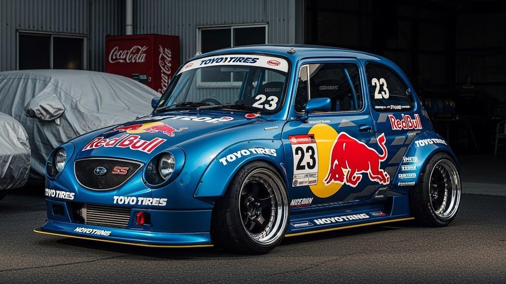 トーヨータイヤスバル360のドリ車