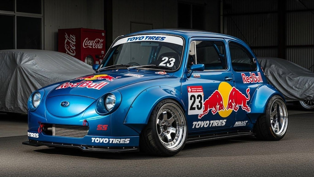トーヨータイヤスバル360のドリ車