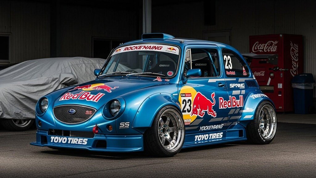 トーヨータイヤスバル360のドリ車