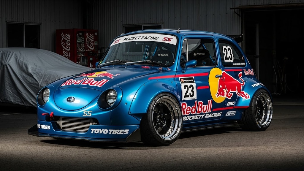 トーヨータイヤスバル360のドリ車