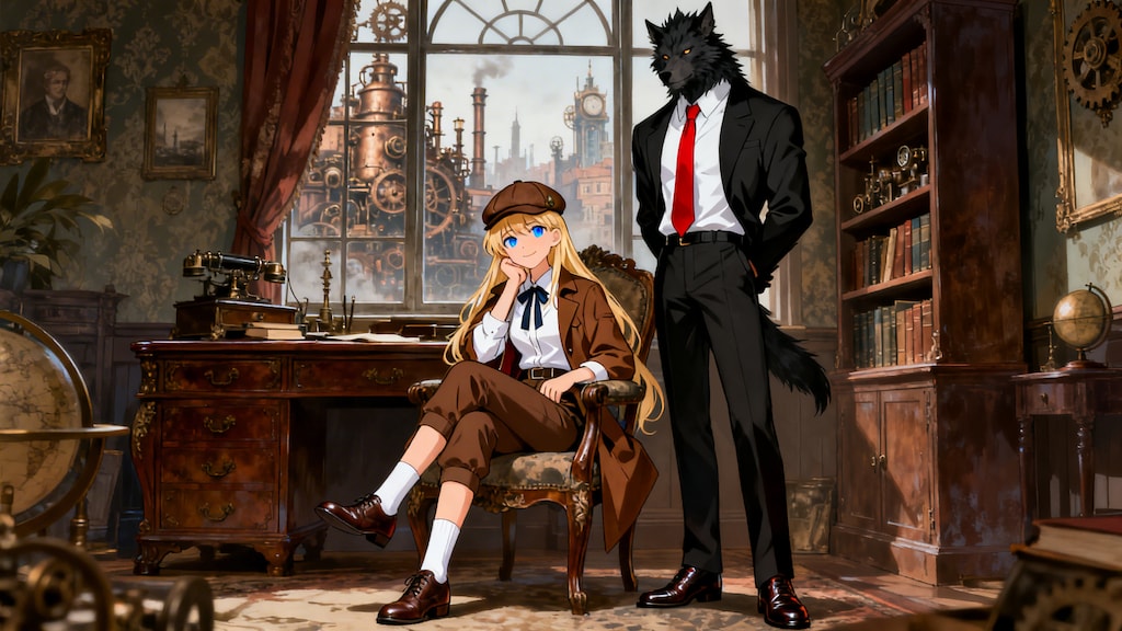 ようこそ、私の探偵事務所へ