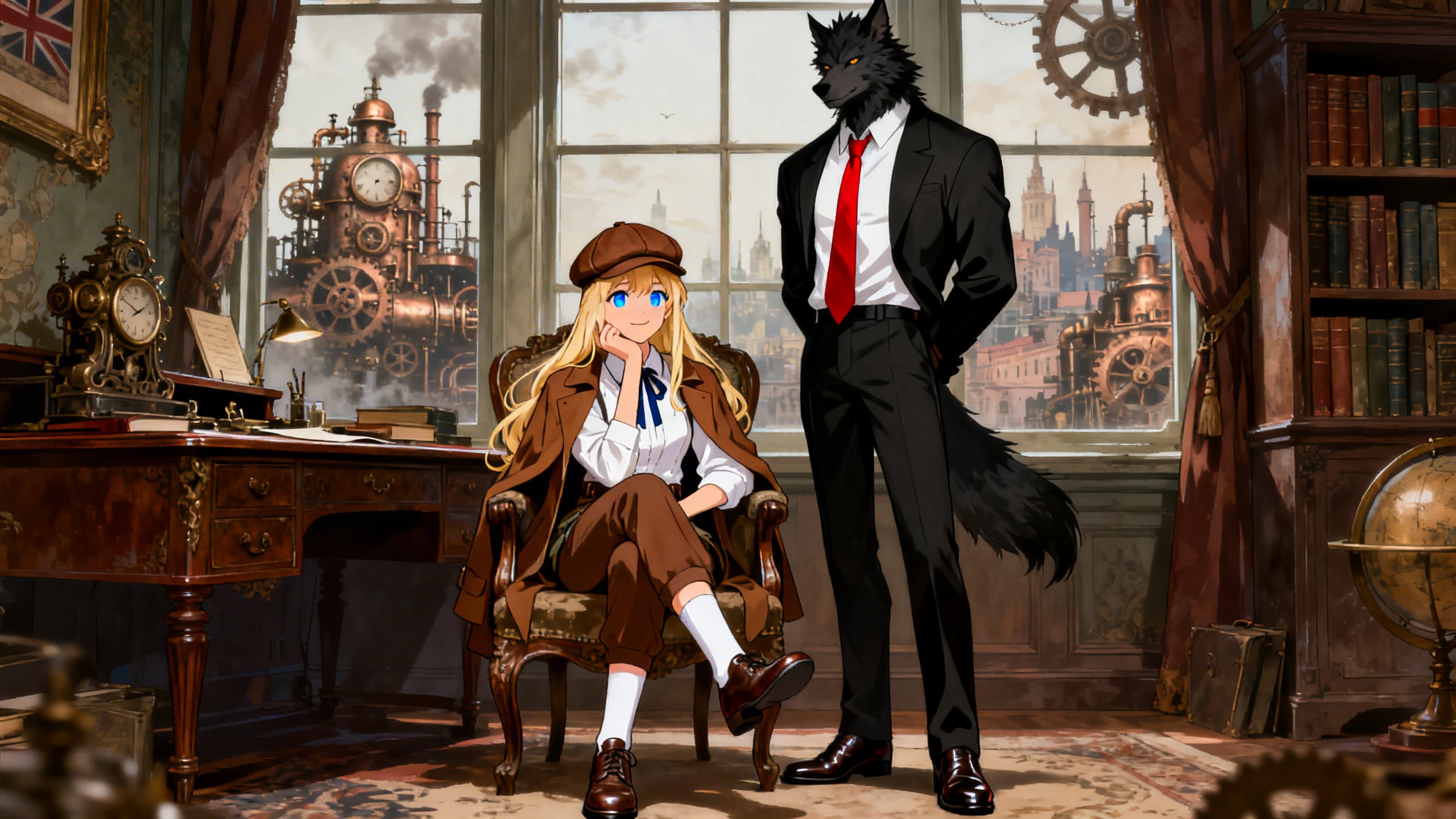 ようこそ、私の探偵事務所へ | の人気AIイラスト・グラビア