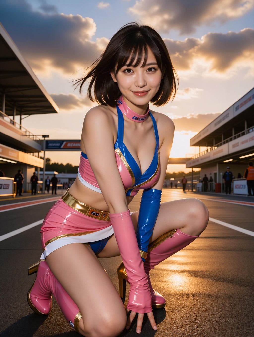 夕暮れのレースクイーンZIT版