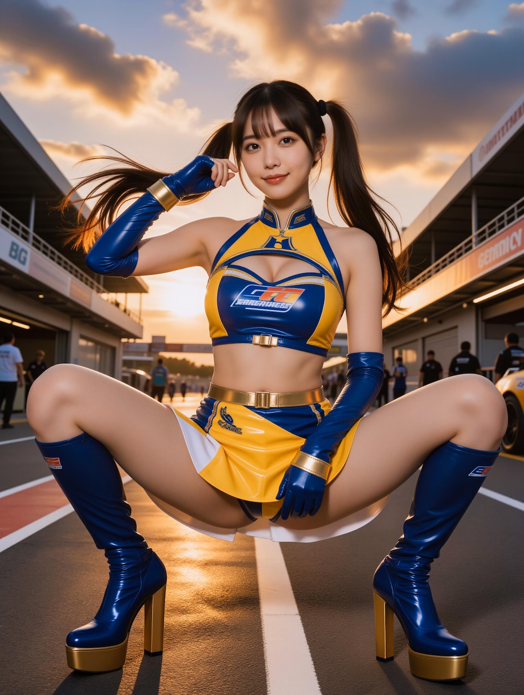 夕暮れのレースクイーンZIT版