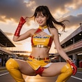 夕暮れのレースクイーンZIT版 5枚目