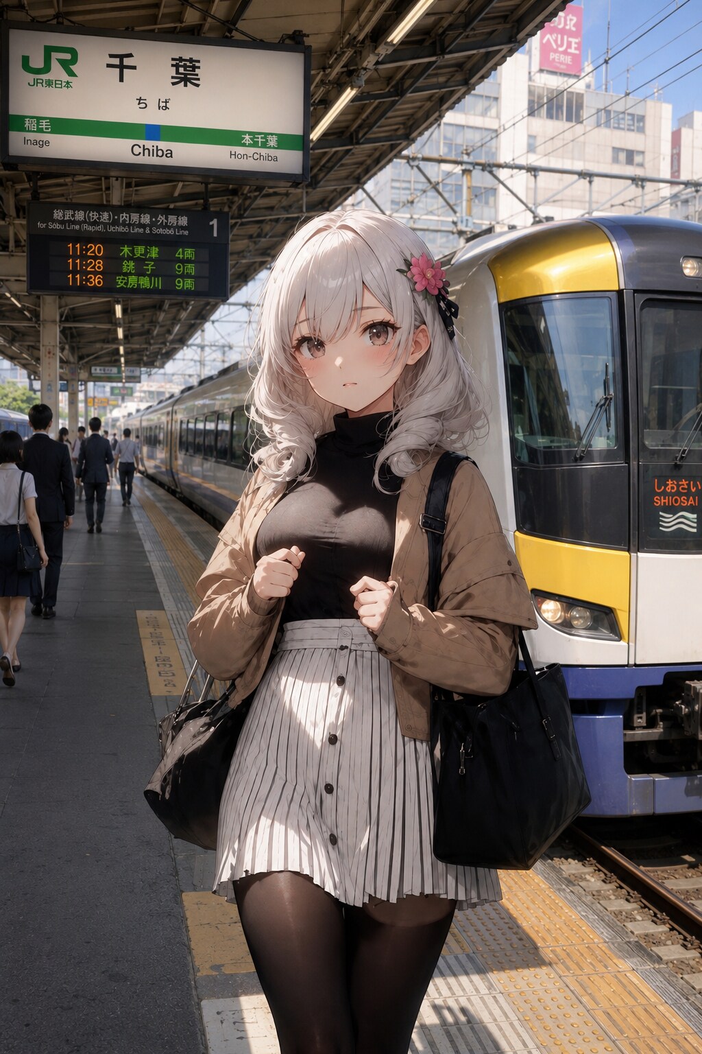 千葉駅ほか | の人気AIイラスト・グラビア