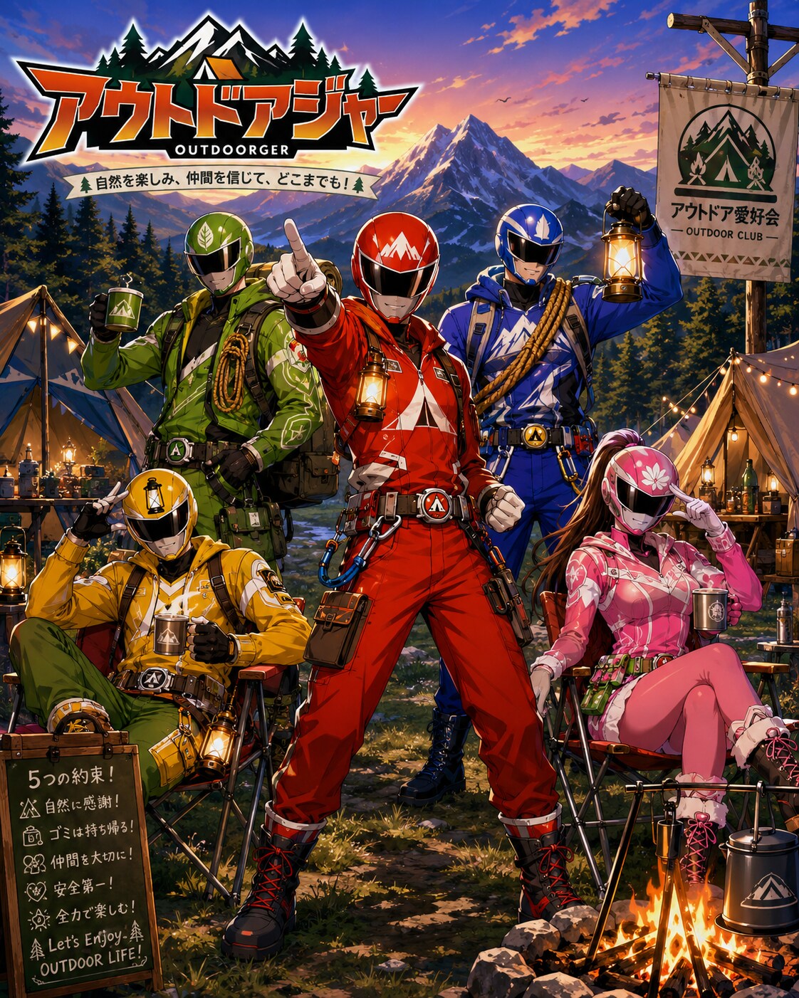 アウトドア戦隊アウトドアジャー