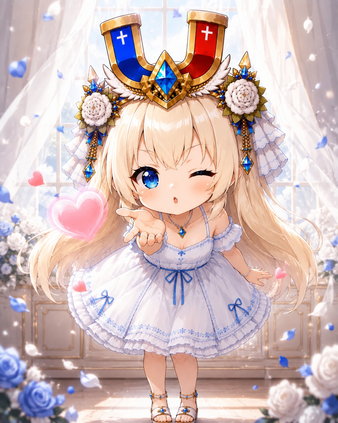 ほら 機嫌を直して ごめんなさいのKISSをあげるわ…
