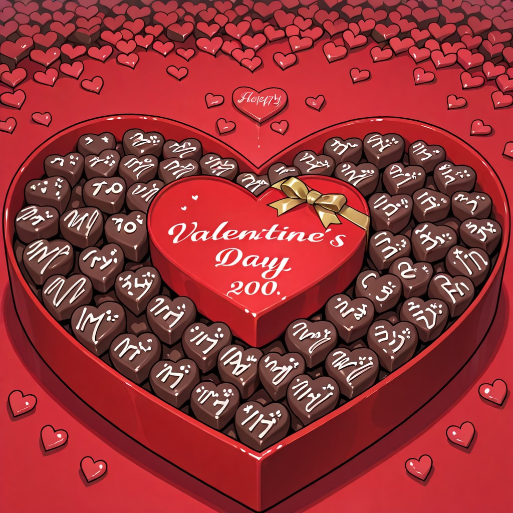 ECHIDNAちゃんからバレンタインチョコ | の人気AIイラスト・グラビア