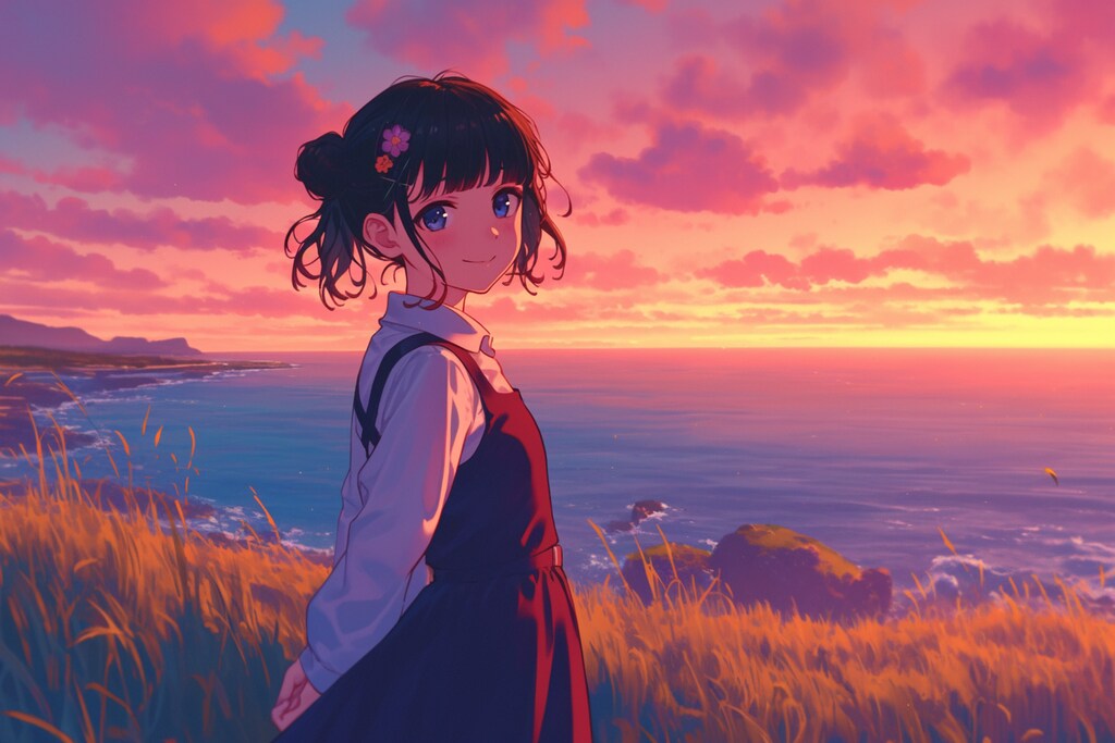 夕暮れのおだんごちゃん🍡✨129