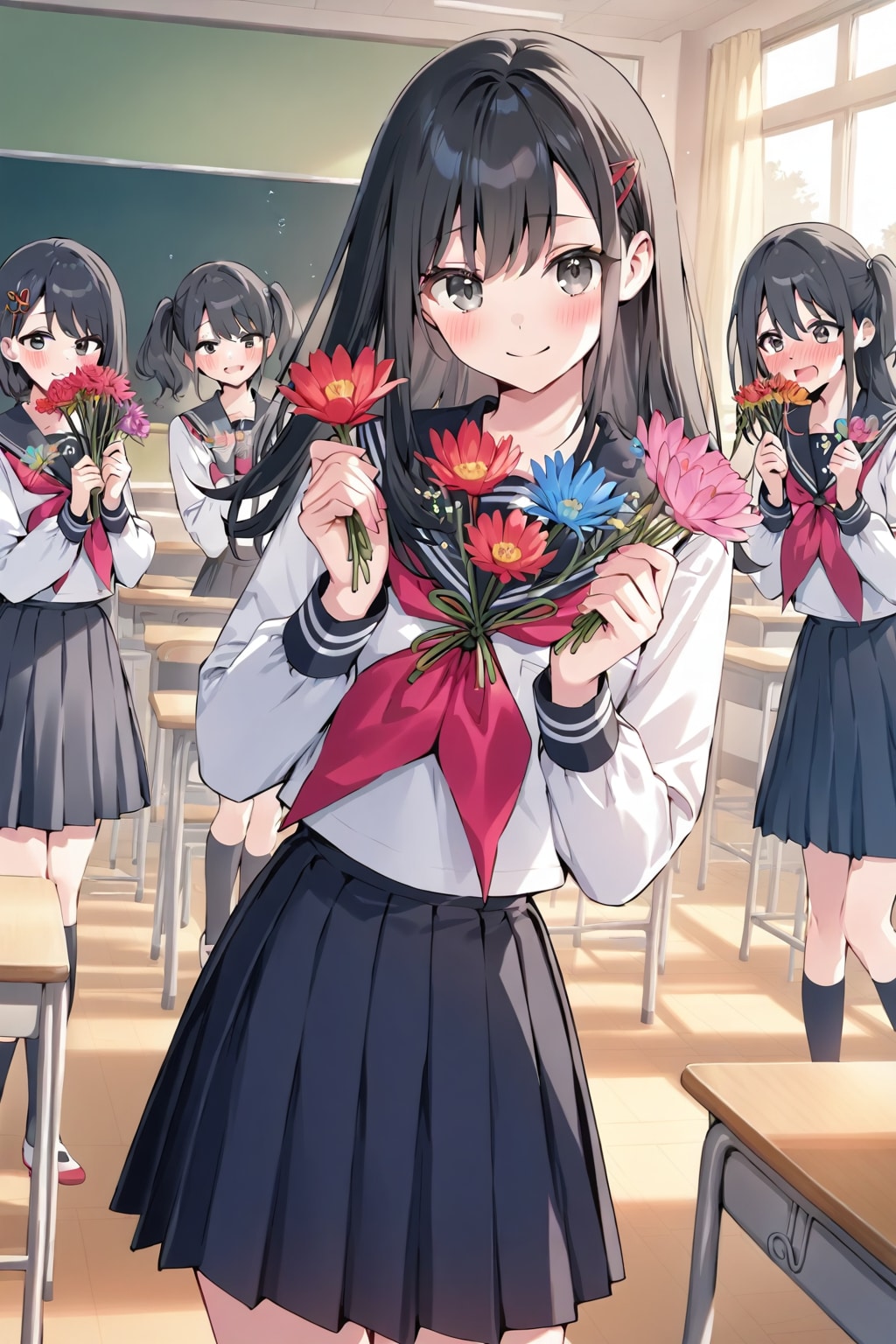 素敵なお花をありがとう…