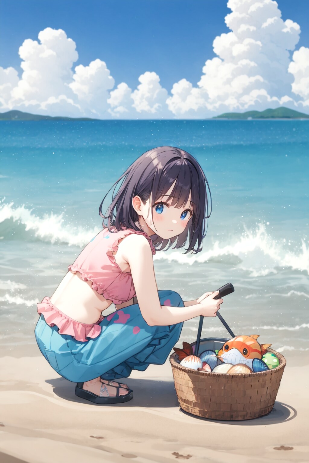 潮干狩り