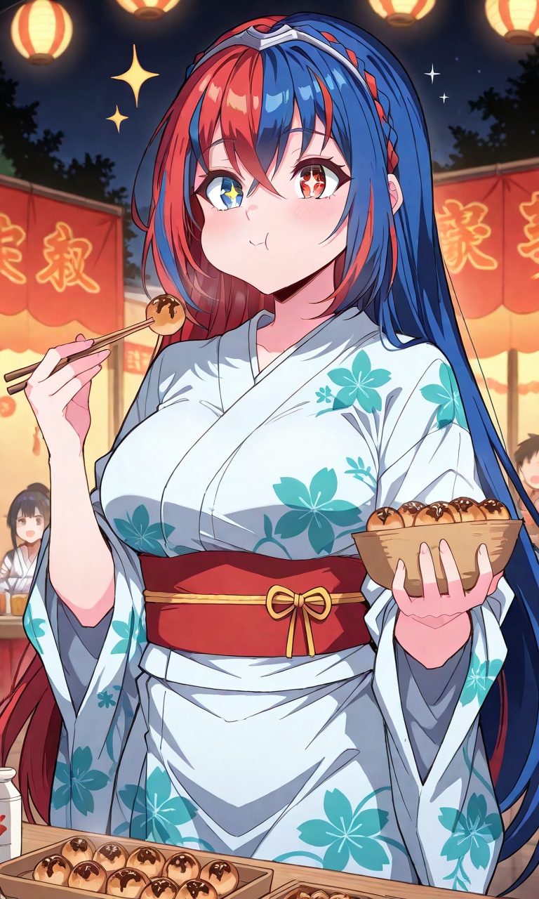 夏と祭りと彼女