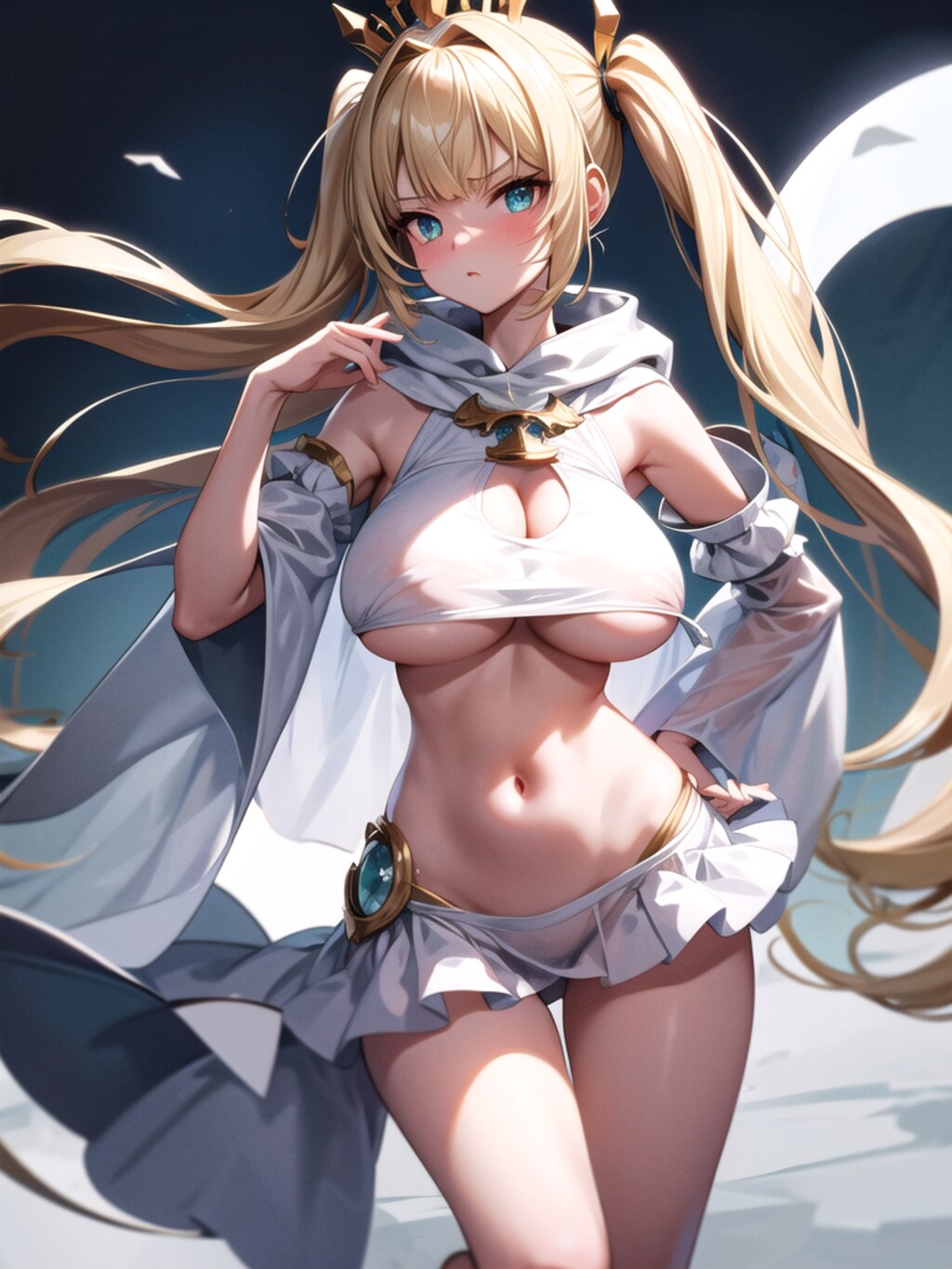 おてんばひめのなつふく(白)