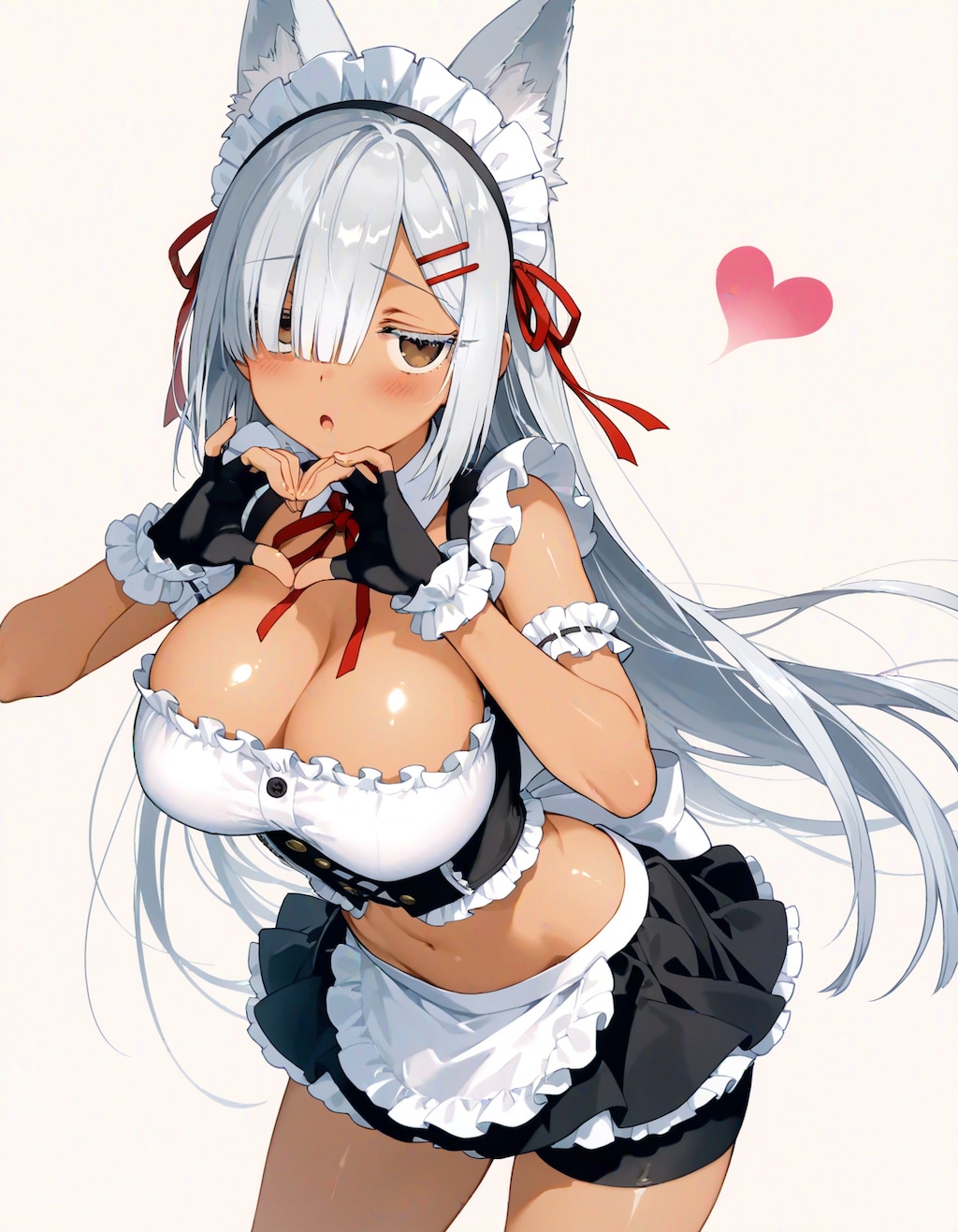 夏服メイド②