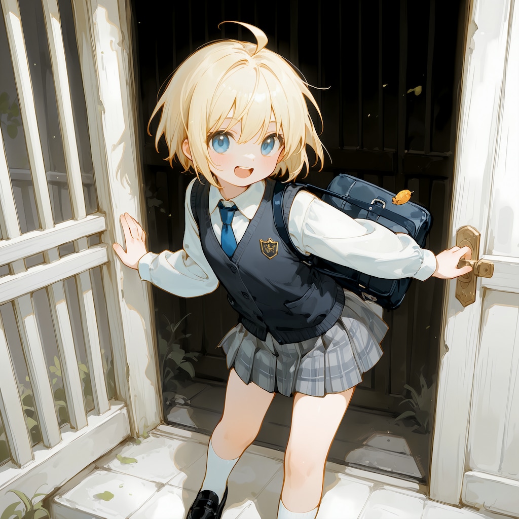 うちの光さん夏服