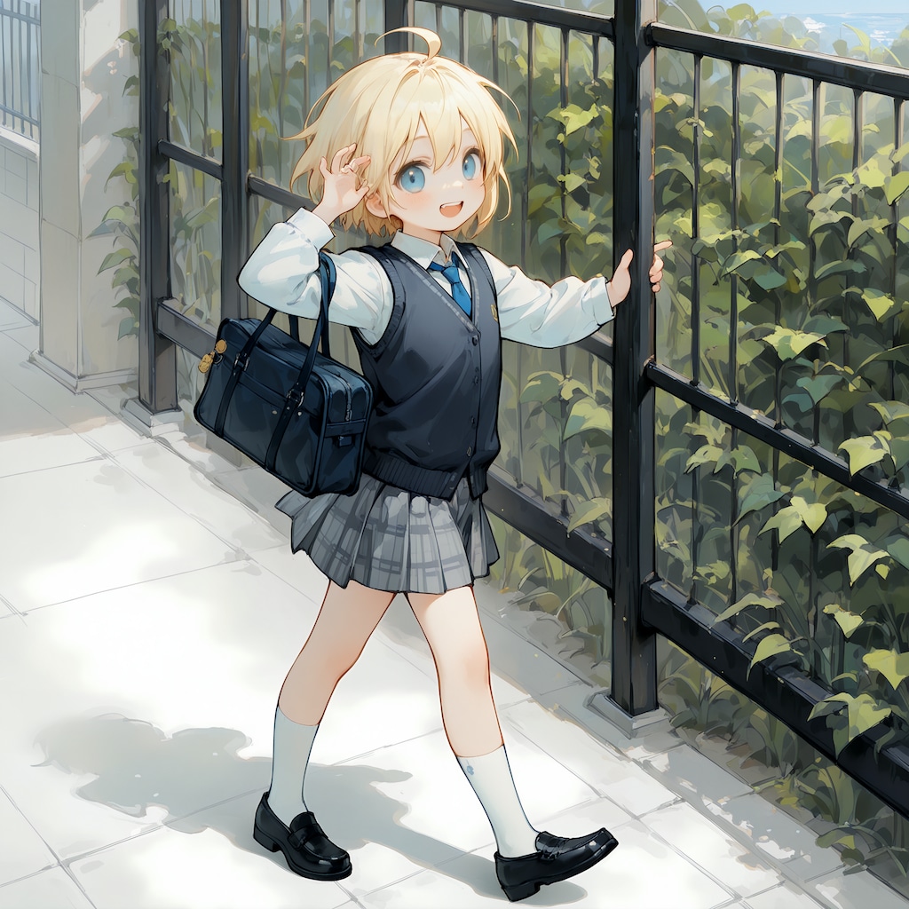 うちの光さん夏服