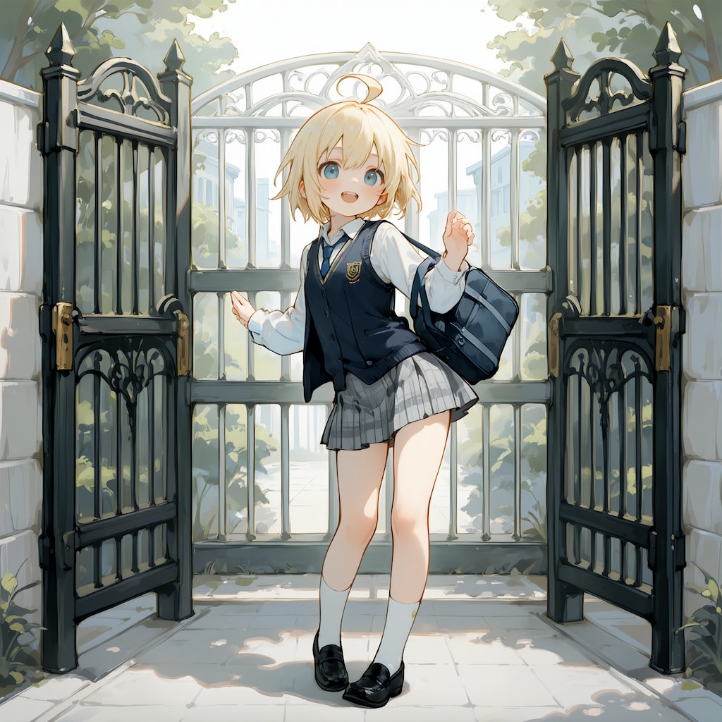 うちの光さん夏服