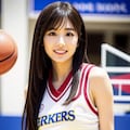 女子バスケ部 5枚目