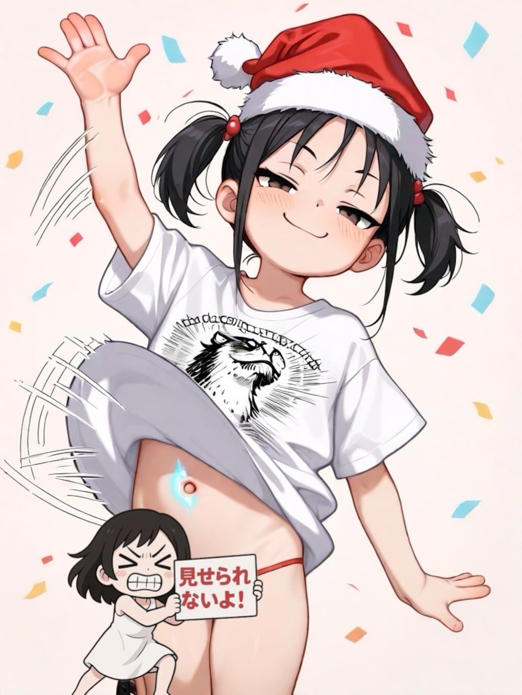 安心してください、履いてますよ！