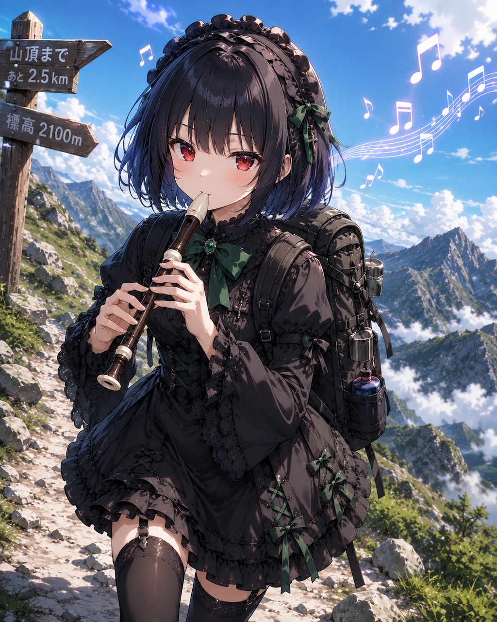 84.「り」→「リコーダー」霧雨カスミ