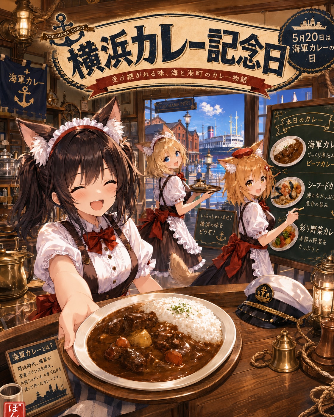 今日はカレー記念日 | の人気AIイラスト・グラビア