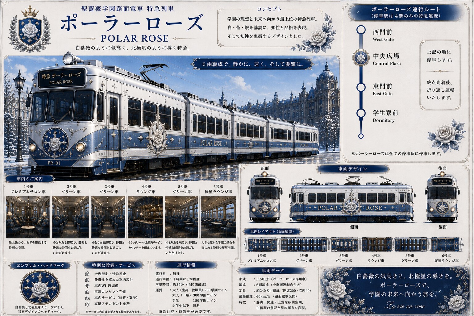 聖薔薇学園編〜特急ポーラーローズ〜