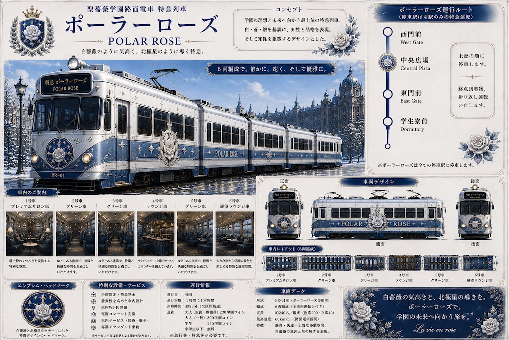聖薔薇学園編〜特急ポーラーローズ〜