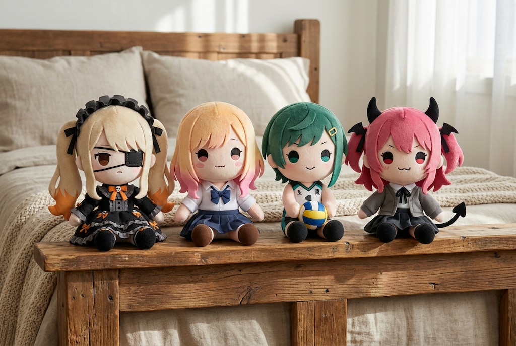 魔王の娘さんとバレー部主将さんとギャルさんとゴスロリさん