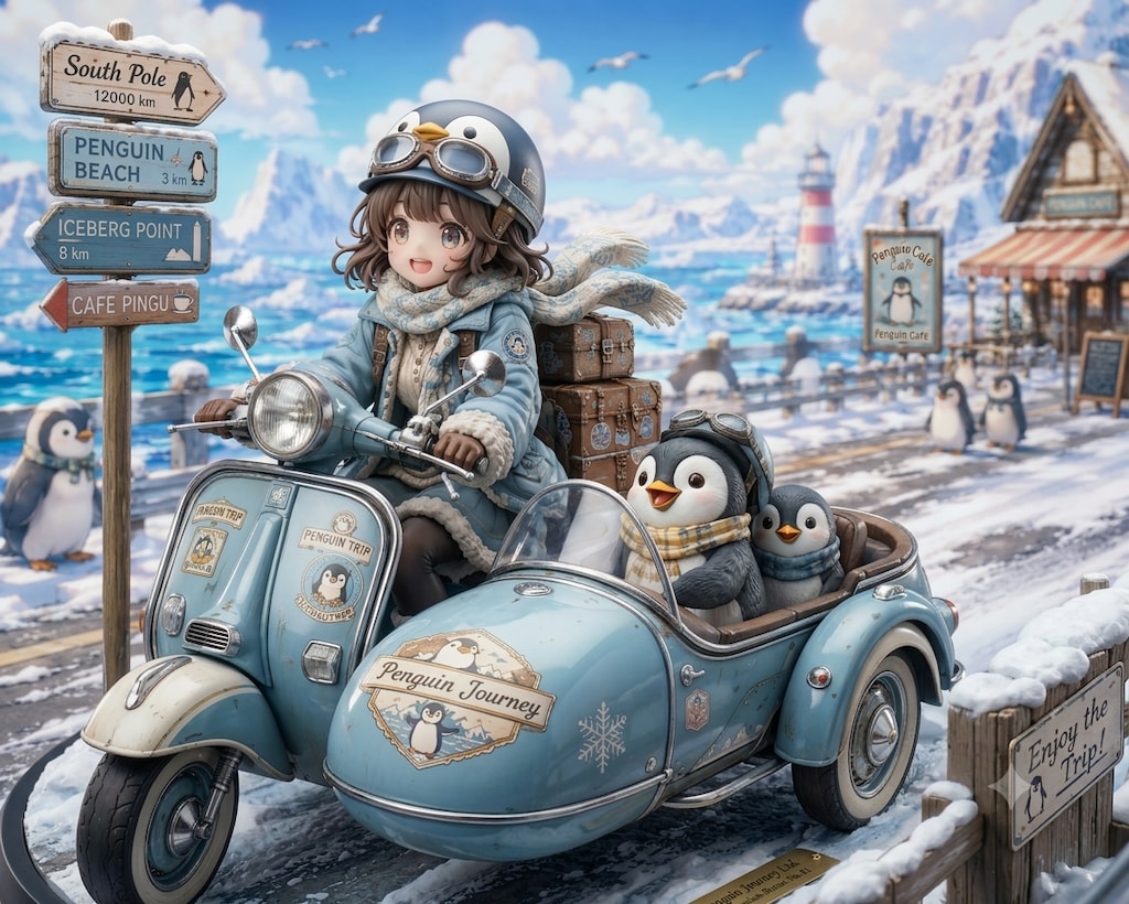 ペンギンサイドカー