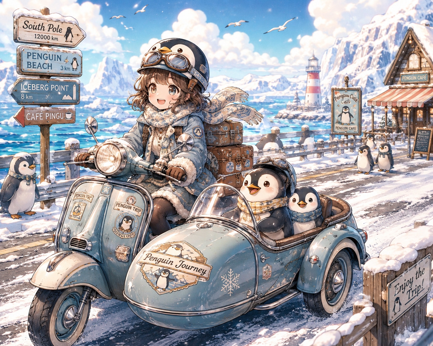ペンギンサイドカー