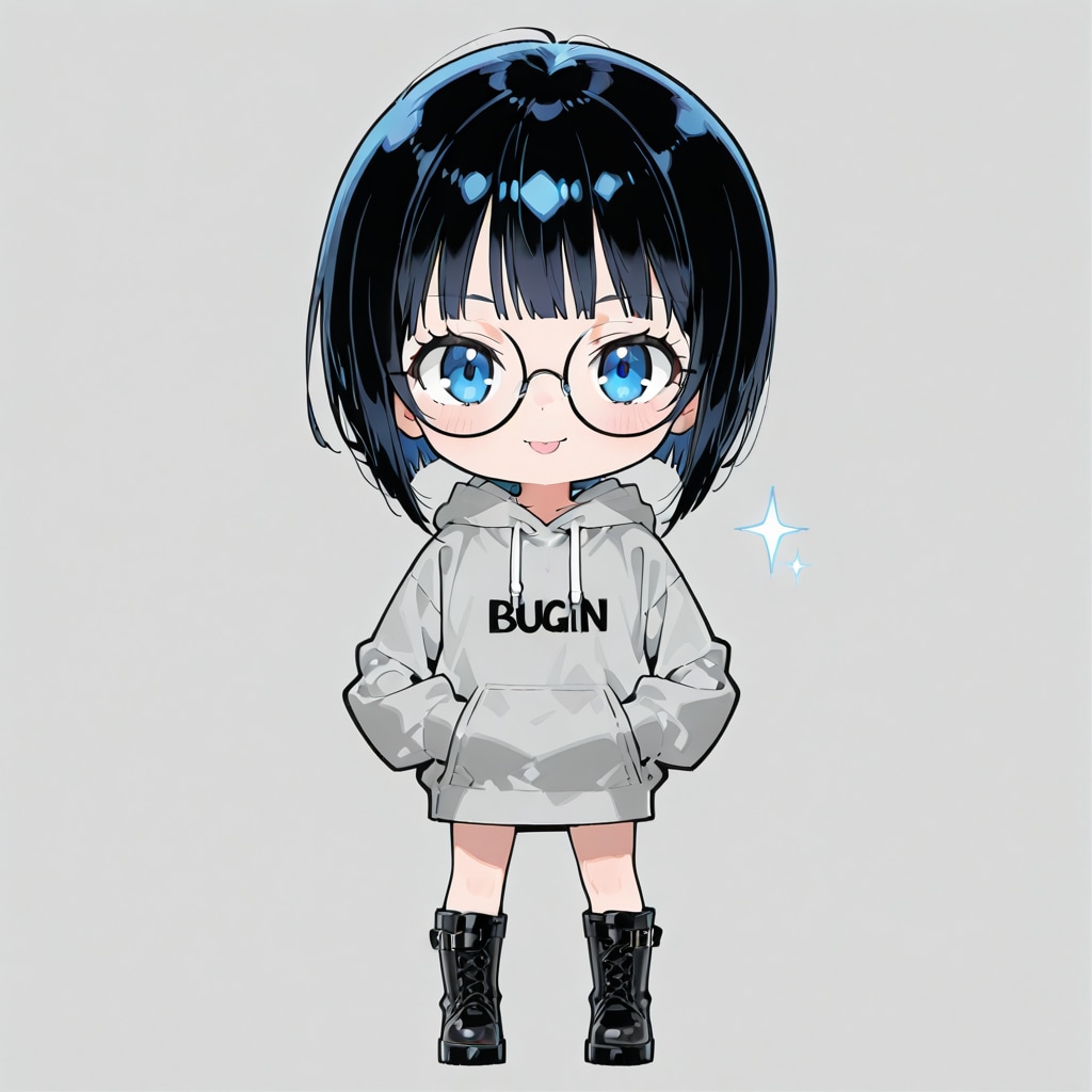 デフォルメガネっ娘ちゃん