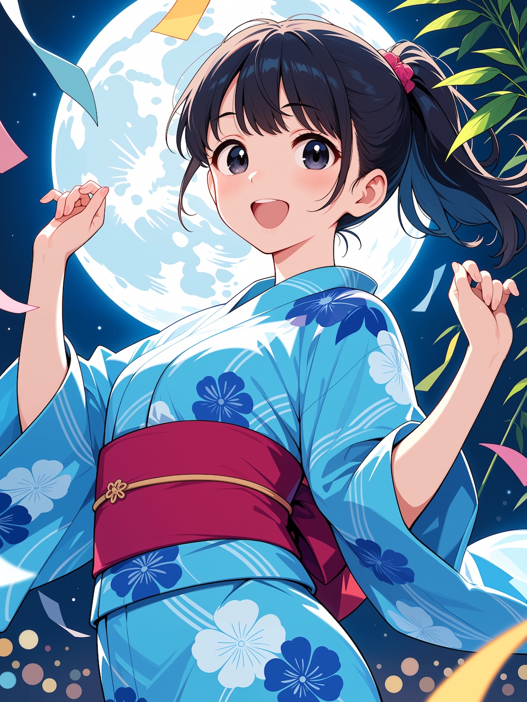 七夕の日に満月なんて、素敵だね！【Anima】