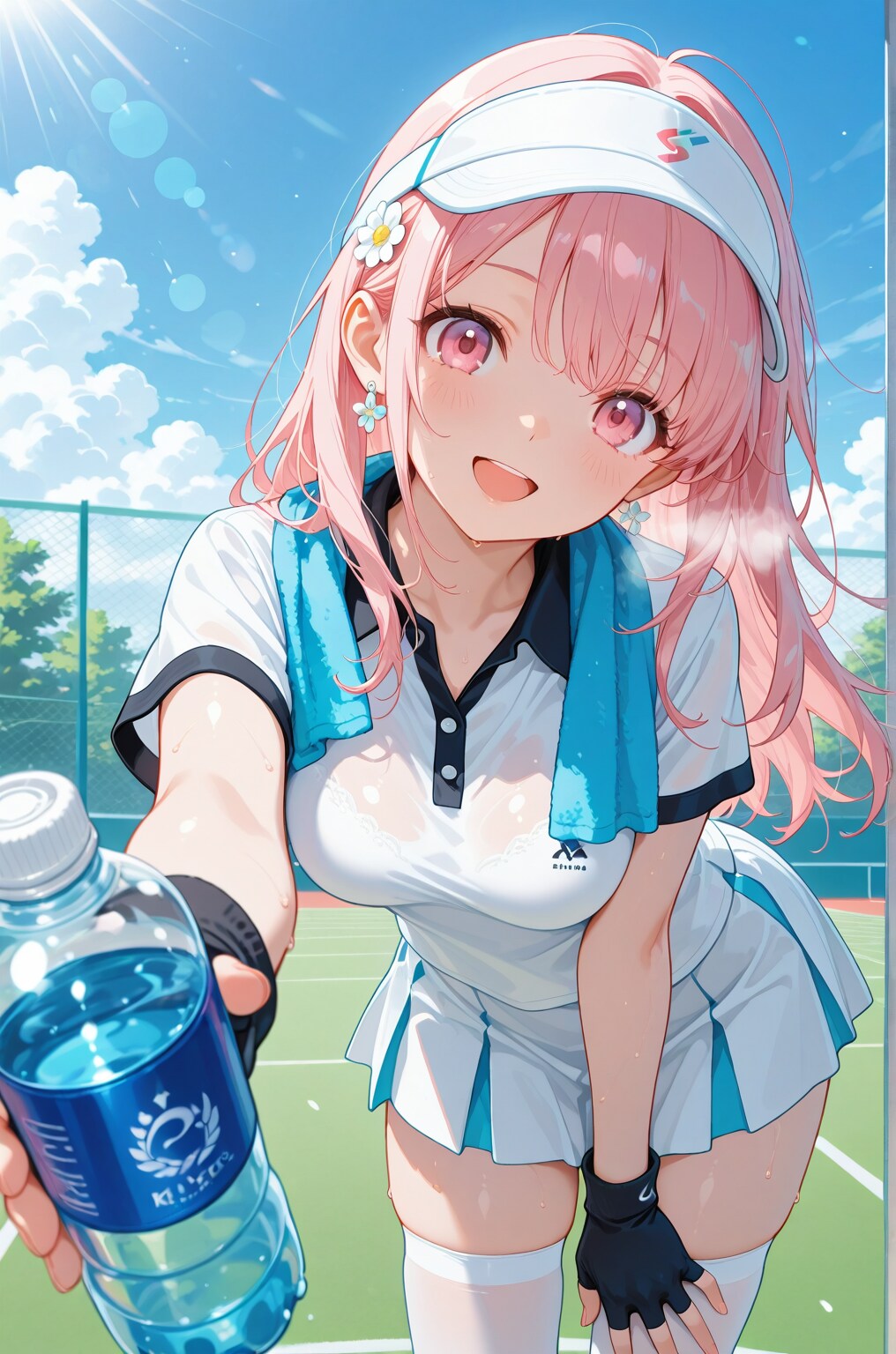 水分補給、はい！(今日は打ち止め)