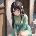 アオザイ着て我慢できない女の子たち 2枚目