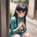 アオザイ着て我慢できない女の子たち 9枚目