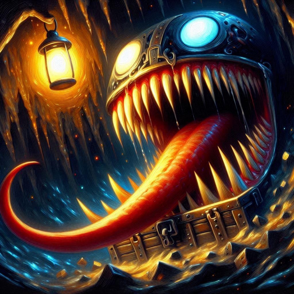 冒険者の「さが」。